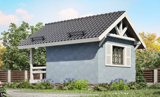 020-001-Л Проект одноэтажного дома, бюджетный коттедж из дерева Бузулук | Проекты домов от House Expert
